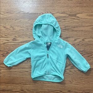 The North Face Kids Turquoise Fleece Hoodie